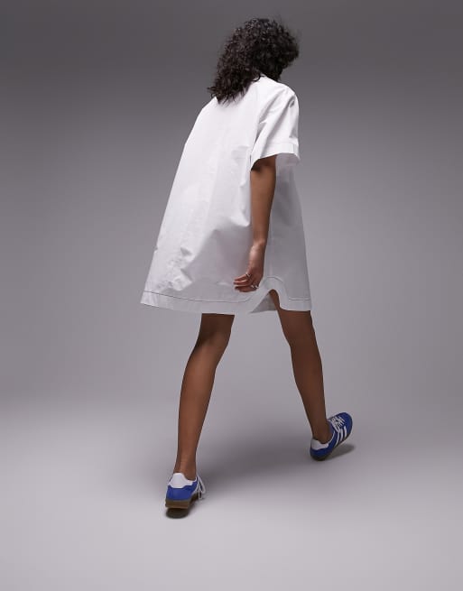 Topshop white sales shirt dress