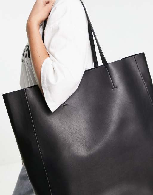 Oversized on sale black bag