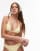 Topshop Palma triangle bikini top in yellow