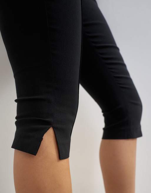 Topshop - pantalón capri negro, 2 de 5