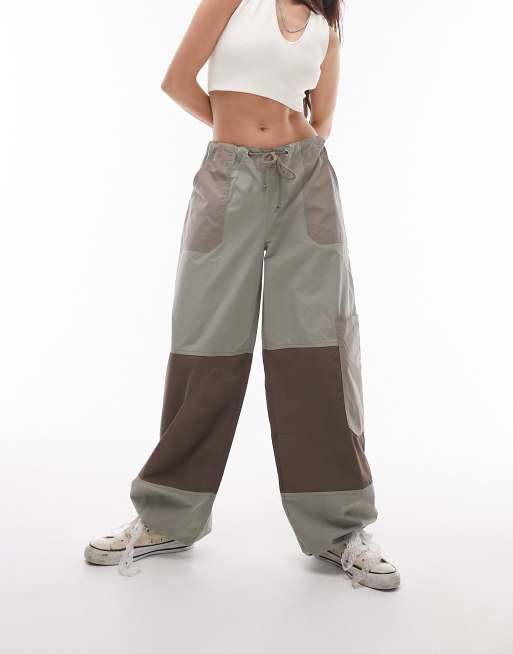 Pantalon cargo oversize hot sale