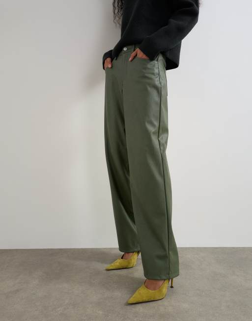 Topshop pantalon cintré vert, 4 de 5