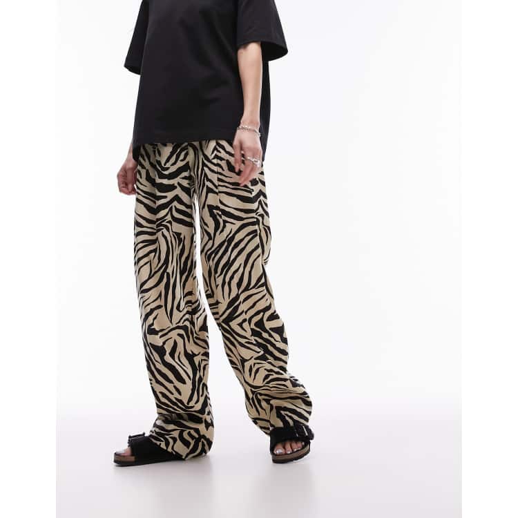 Wide Leg Pantaloni Zebrati Calzedonia Guess Negozio Costumi Forte