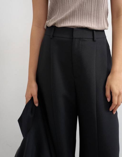 Topshop - Pantaloni bombati neri in coordinato , 5 di 5