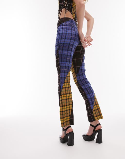 Topshop 2025 plaid pants