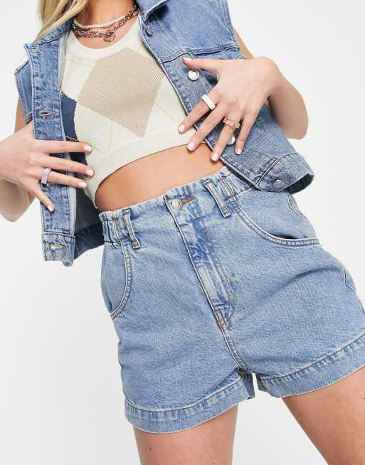 Paper bag cheap shorts topshop