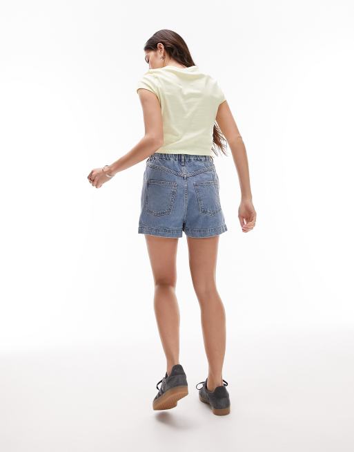 Paper bag shorts topshop online