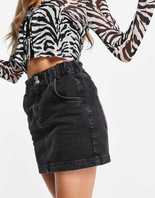 Paperbag skirt outlet topshop