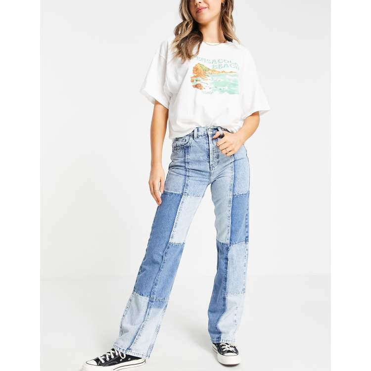 Jean patchwork best sale femme asos