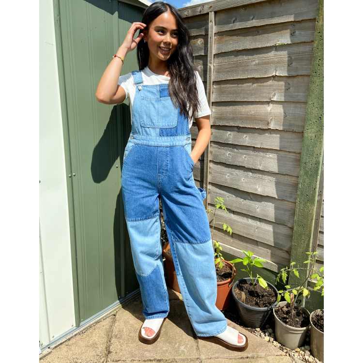 Topshop slim leg outlet dungarees