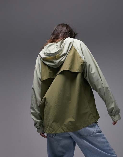 Made To Order Patchworked Oversized Hooded Blouson - Men - Ready