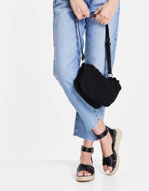 Topshop black hot sale espadrilles