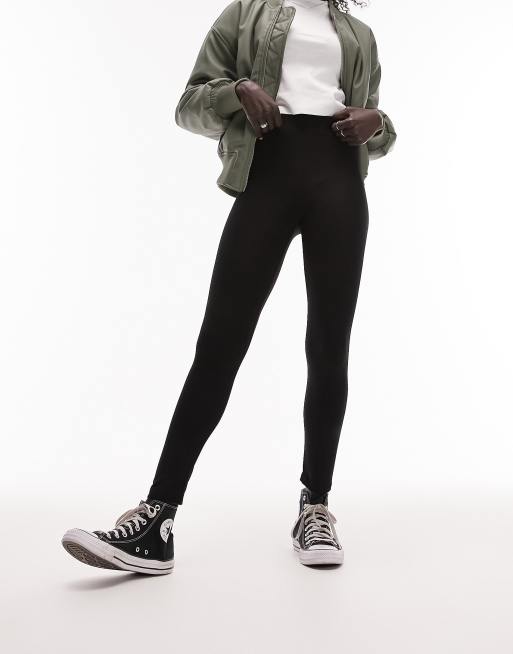 TOPSHOP, Black Women's Leggings