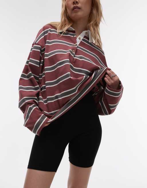 Topshop Petite basic legging shorts in black, 2 of 5