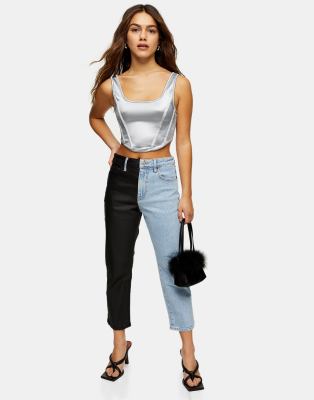 topshop petite straight jeans