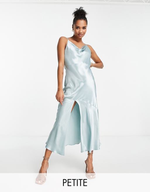 Topshop plain satin outlet slip dress