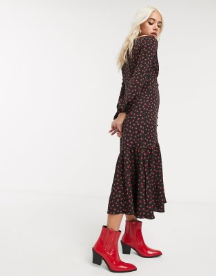 topshop petite midi dress