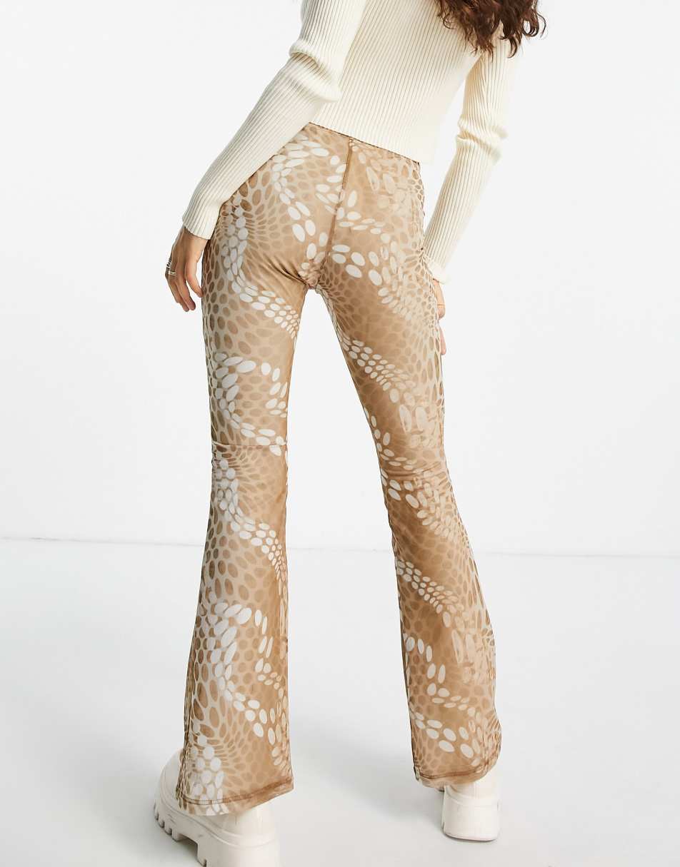 Topshop petite 2024 flared pants