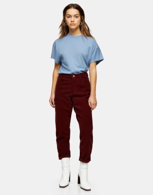 h and m purple pants