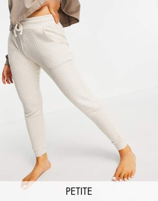 Cozy Rib-Knit Jogger Leggings for Girls