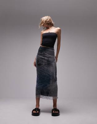 Topshop petite 2025 maxi skirt