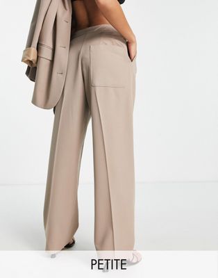 Topshop Petite - Fashion Mensy - Pantalon d'ensemble - Taupe | ASOS