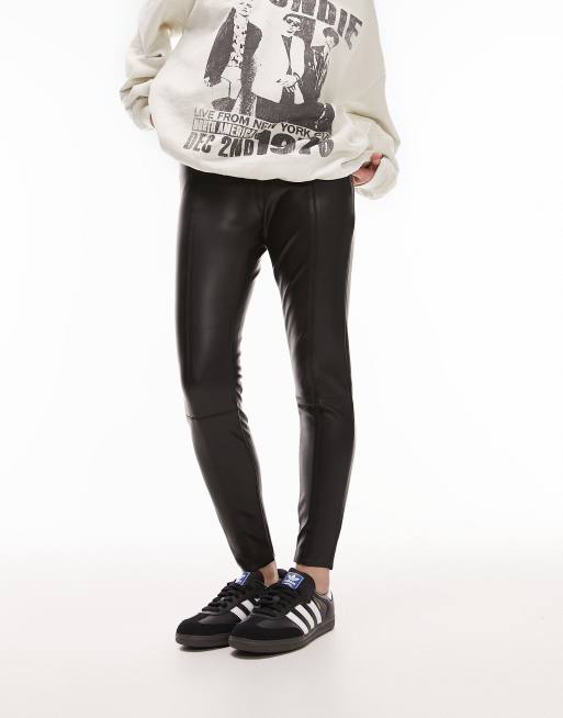 Topshop hotsell leather leggings