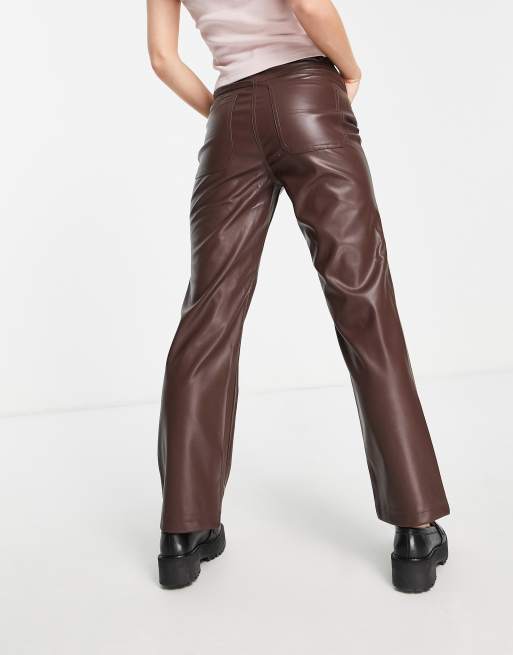 Best leather and faux leather trousers for women 2022