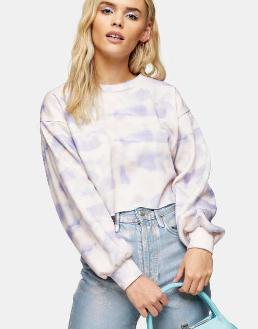 Topshop Petite Felpa Corta Multi Asos