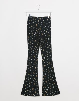 topshop petite flared jeans
