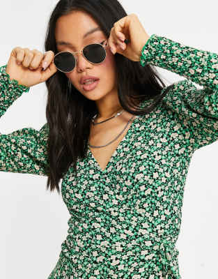 topshop petite floral dress