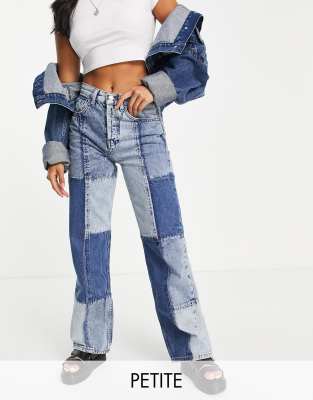 patched jeans asos