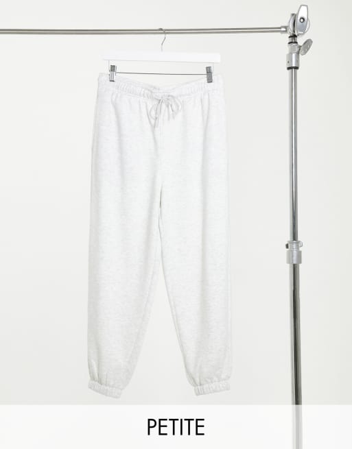 Topshop Petite - Harley joggingbroek in lichtgrijs