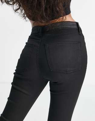 Topshop coated best sale jeans petite