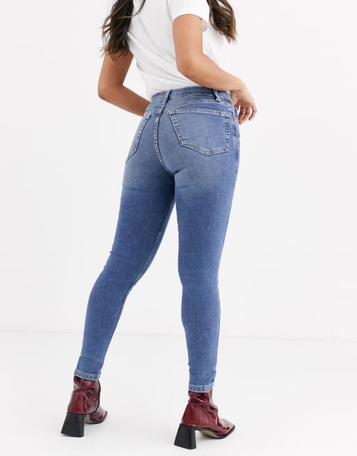 Topshop petite 2024 ripped jeans