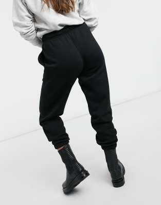 topshop joggers black