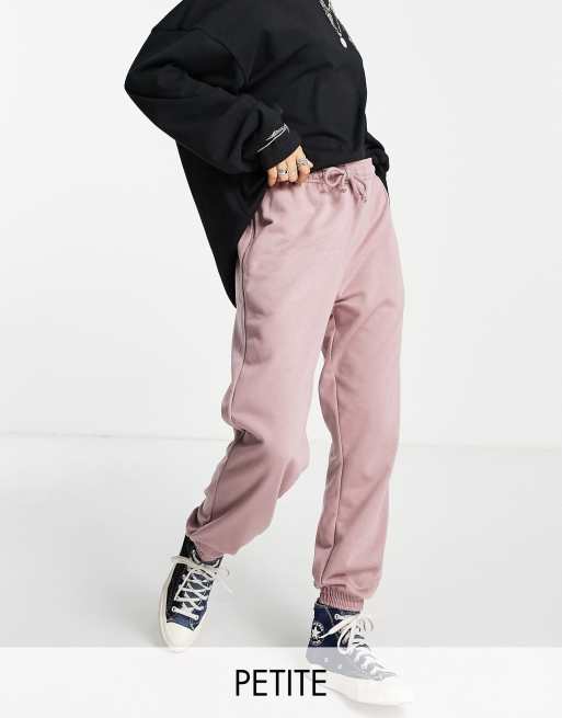 Topshop Petite - Joggers oversize in stile anni '90, color visone