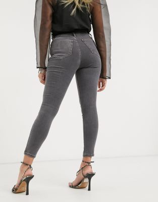 grey joni jeans with belt loops