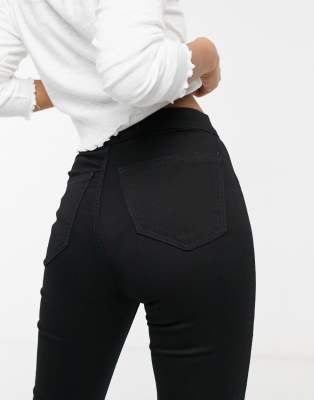 petite black joni jeans