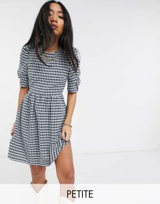 mini gingham dress