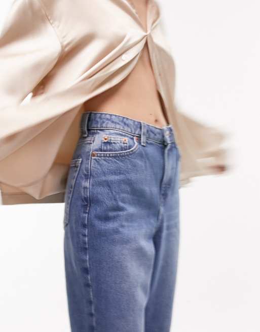 TOPSHOP Petite PETITE Mom Jeans - AirRobe