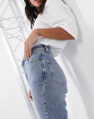 topshop mom tapered jeans