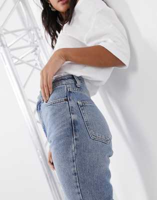 topshop slim mom jeans