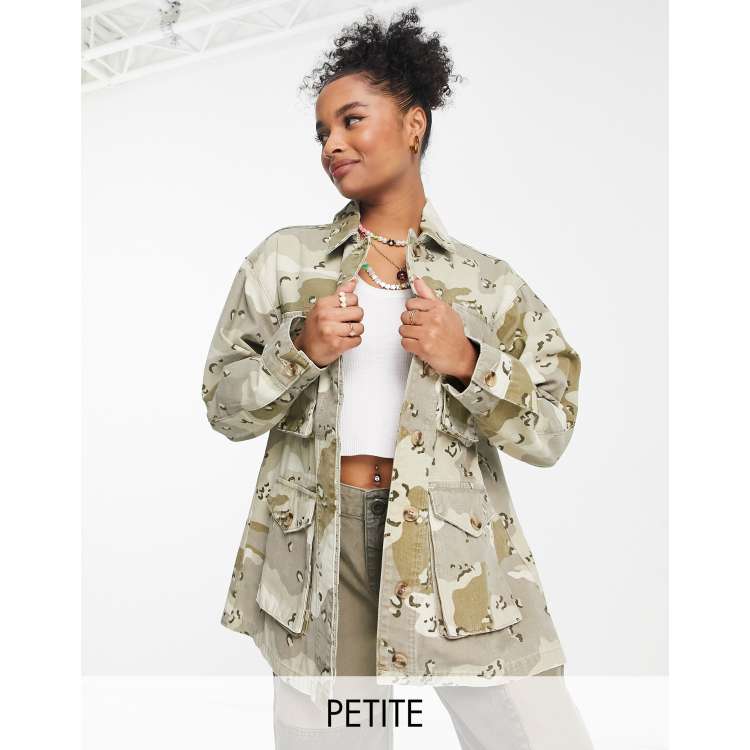 Khaki camouflage jacket hotsell
