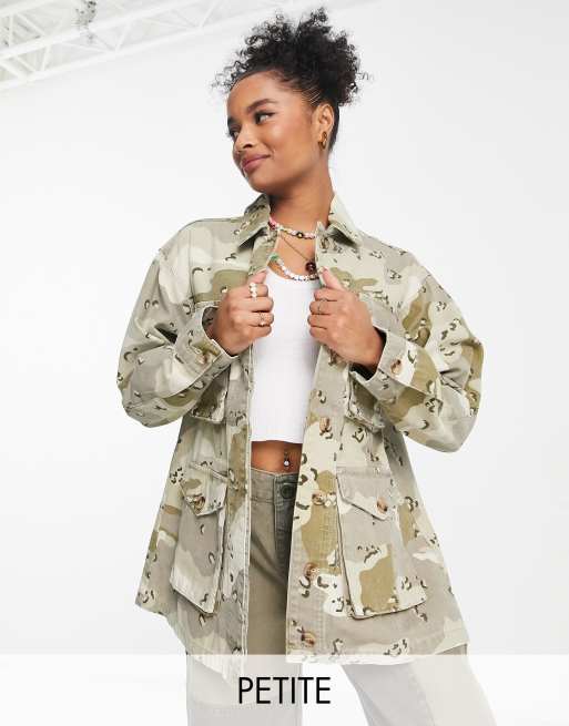 Vero moda camouflage on sale jacket