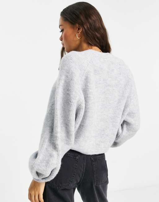 Petite cropped sweater best sale