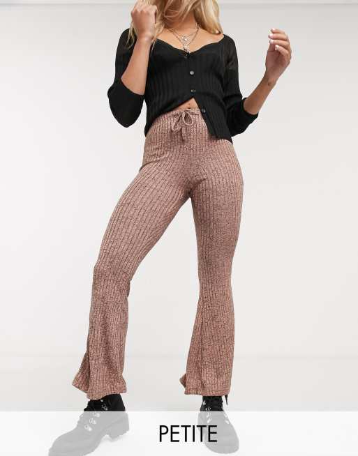 Ribbed trousers hot sale topshop