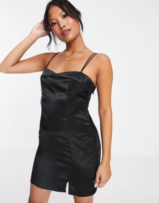 topshop gypsy satin mini dress