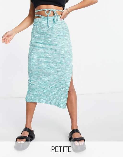 Petite jersey shop midi skirt