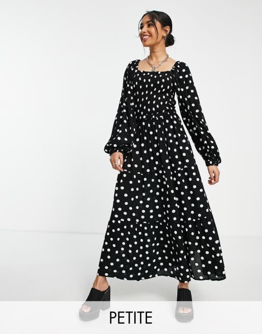 Topshop polka outlet dot midi dress